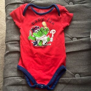 Phillies infant onesie